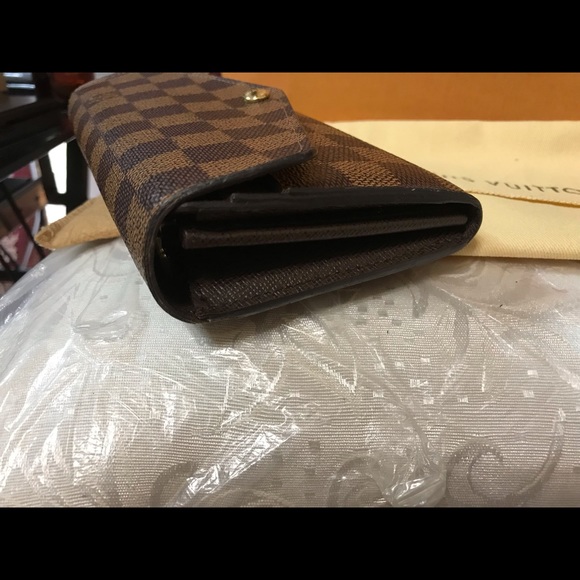 Louis Vuitton Sarah wallet Dameir Ebene - Picture 6 of 11